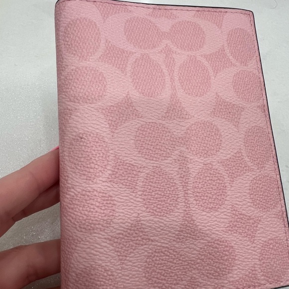 Coach Powder Pink Passport Card Case - Picture 7 of 12